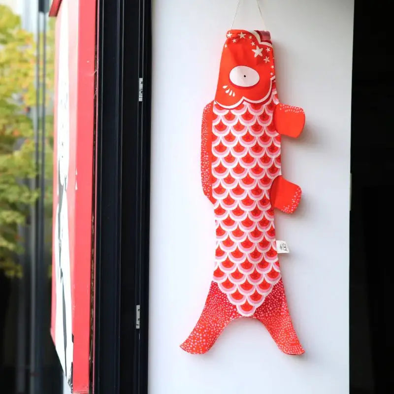 Koinobori Rosso tradizionale (S)