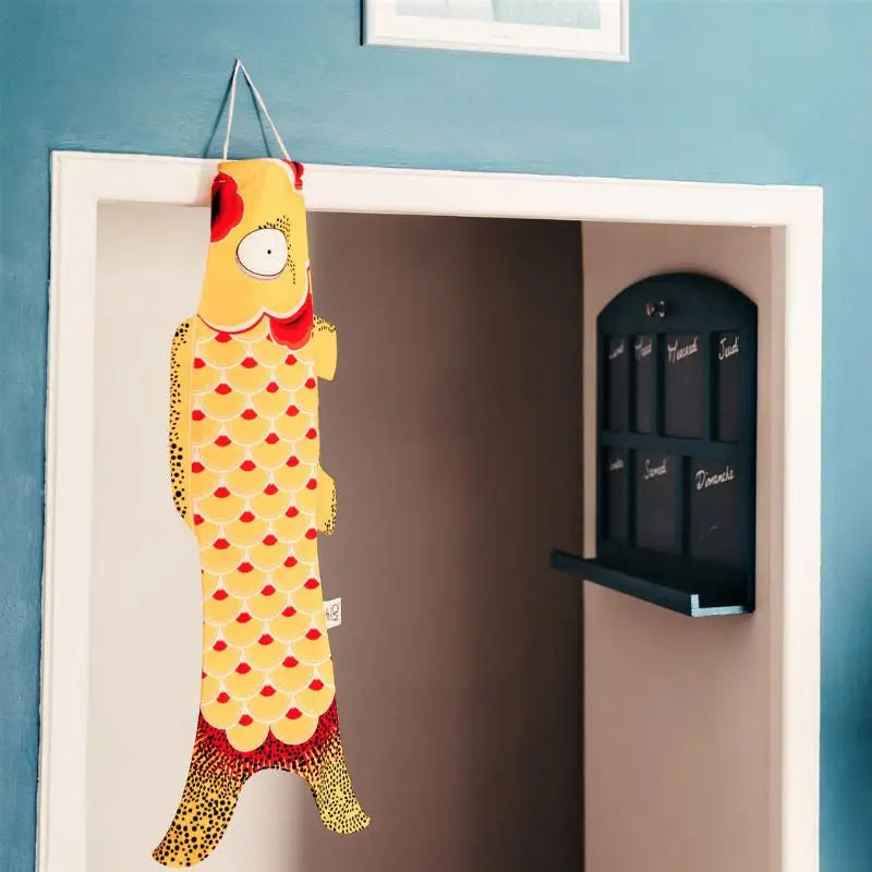 Koinobori tradizionale giallo (S)