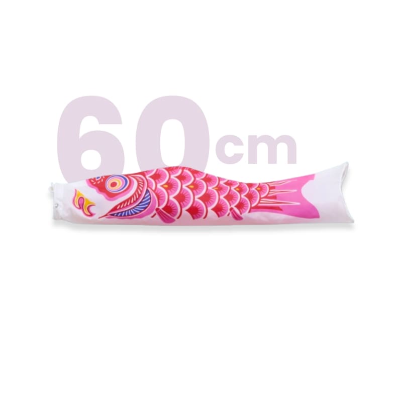 Koinobori Tradizionale Giapponese Rosa - 60 cm