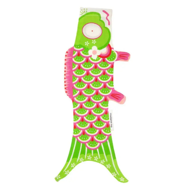 Koinobori verde e rosa mini