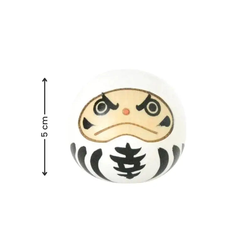 Kokeshi Daruma bianco