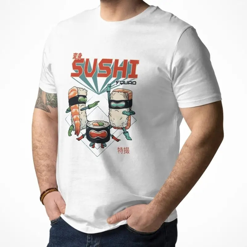 Maglietta della squadra giapponese di sushi
