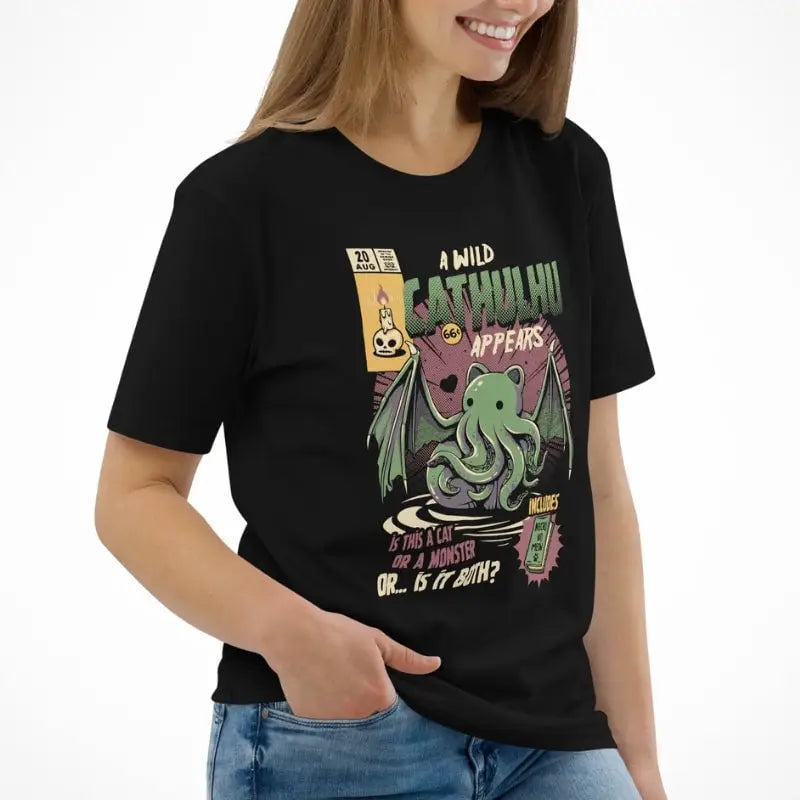 Maglietta giapponese Cathulhu