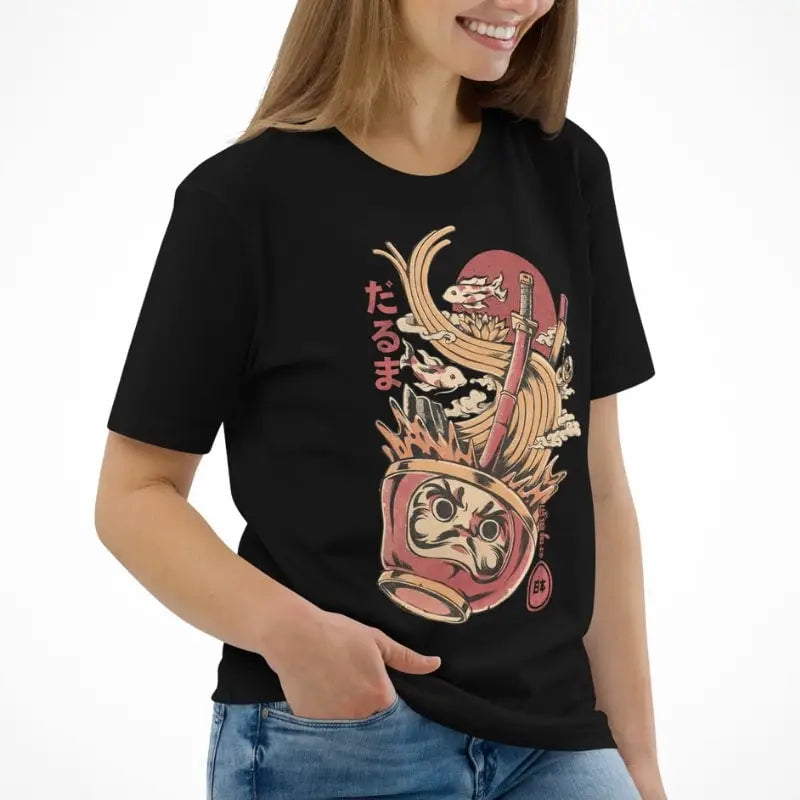 Maglietta giapponese Daruma Ramen