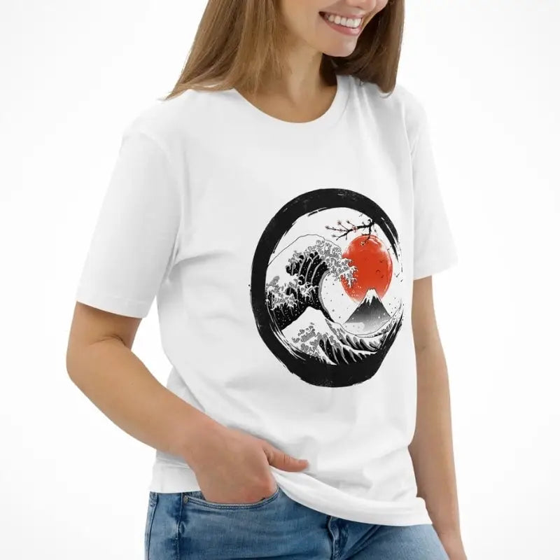 Maglietta giapponese Enso Kanagawa