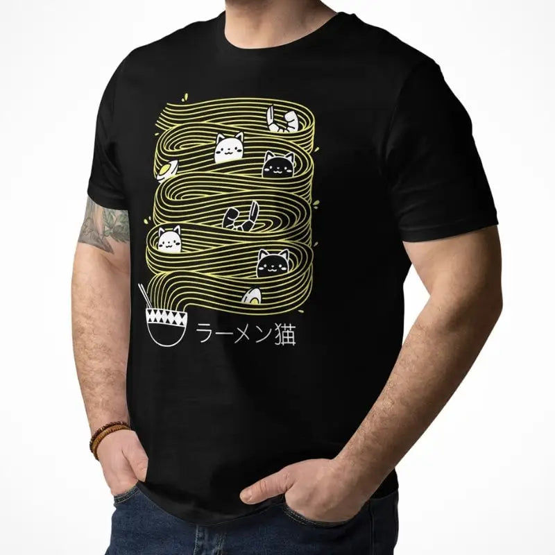 Maglietta giapponese Ramen Kawaii