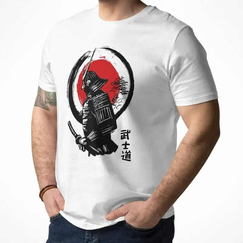 Maglietta giapponese Samurai