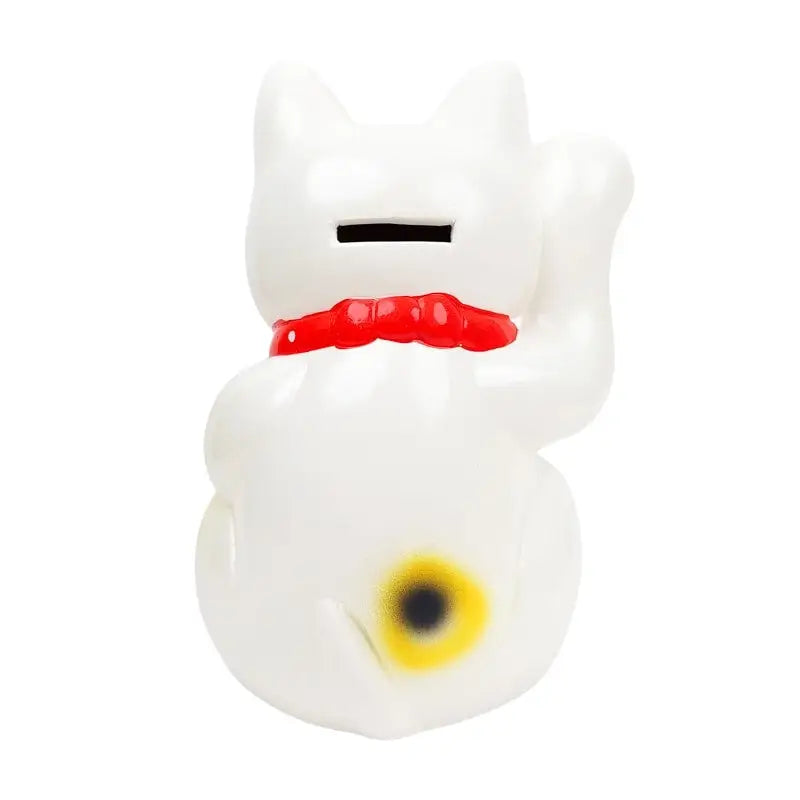 Maneki Neko Seto bianco - 21 cm
