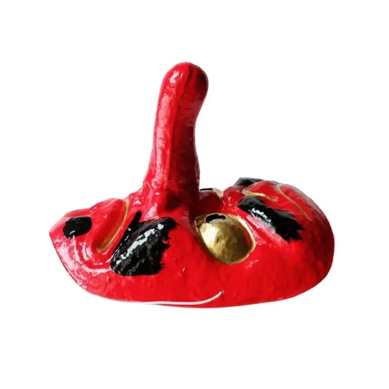 Maschera Tengu in cartapesta
