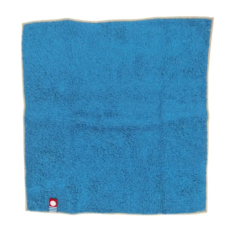 Mini asciugamano giapponese reversibile blu