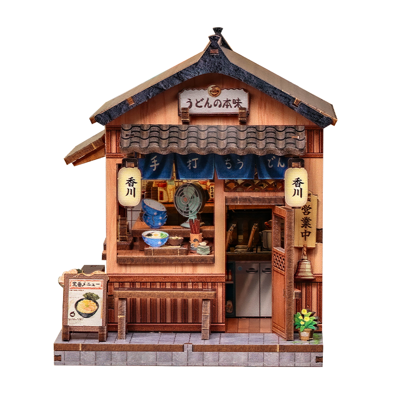 Mini Casa Giapponese In Legno Kagawa Udon House