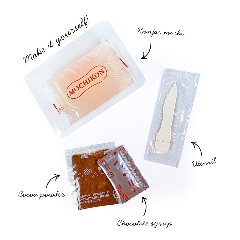 Mochikon Gelatina di Konjac – Doppio Cioccolato