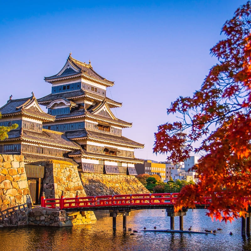 Modello giapponese in miniatura - Castello di Matsumoto