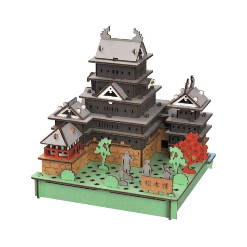 Modello giapponese in miniatura - Castello di Matsumoto