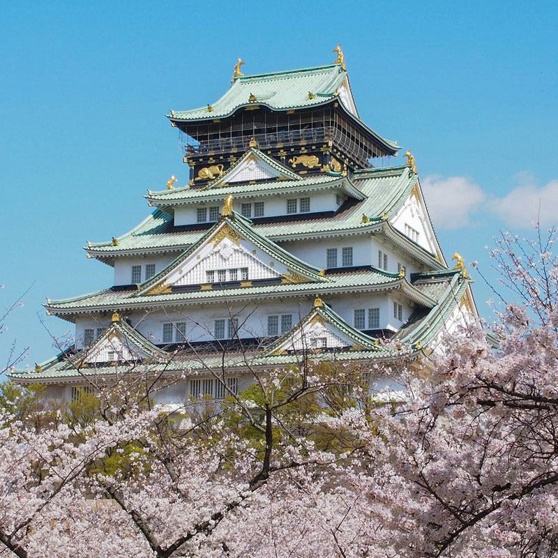 Modello Giapponese In Miniatura - Castello di Osaka