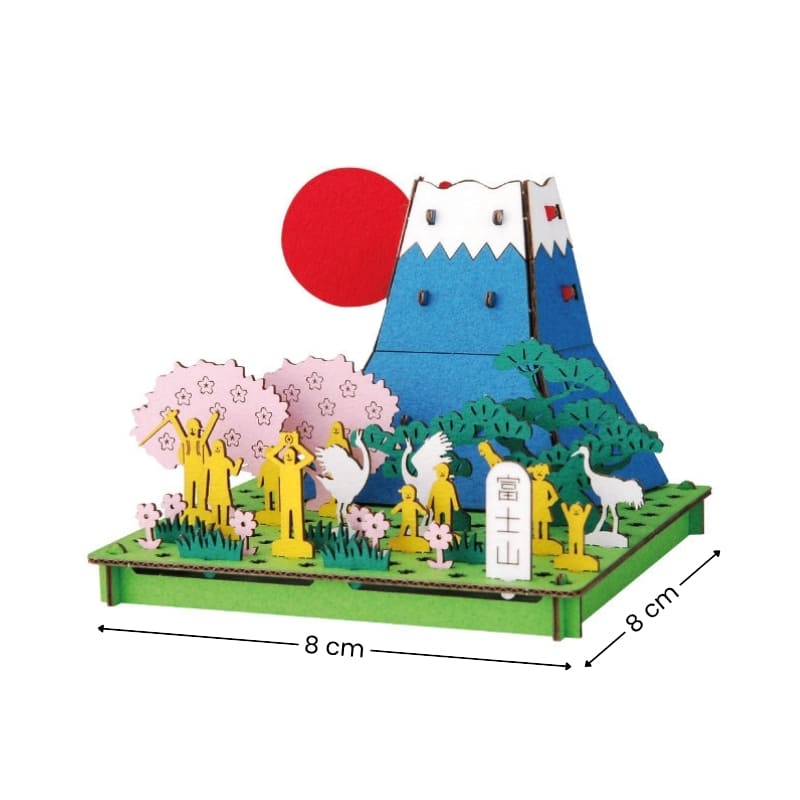Modello giapponese in miniatura - Monte Fuji