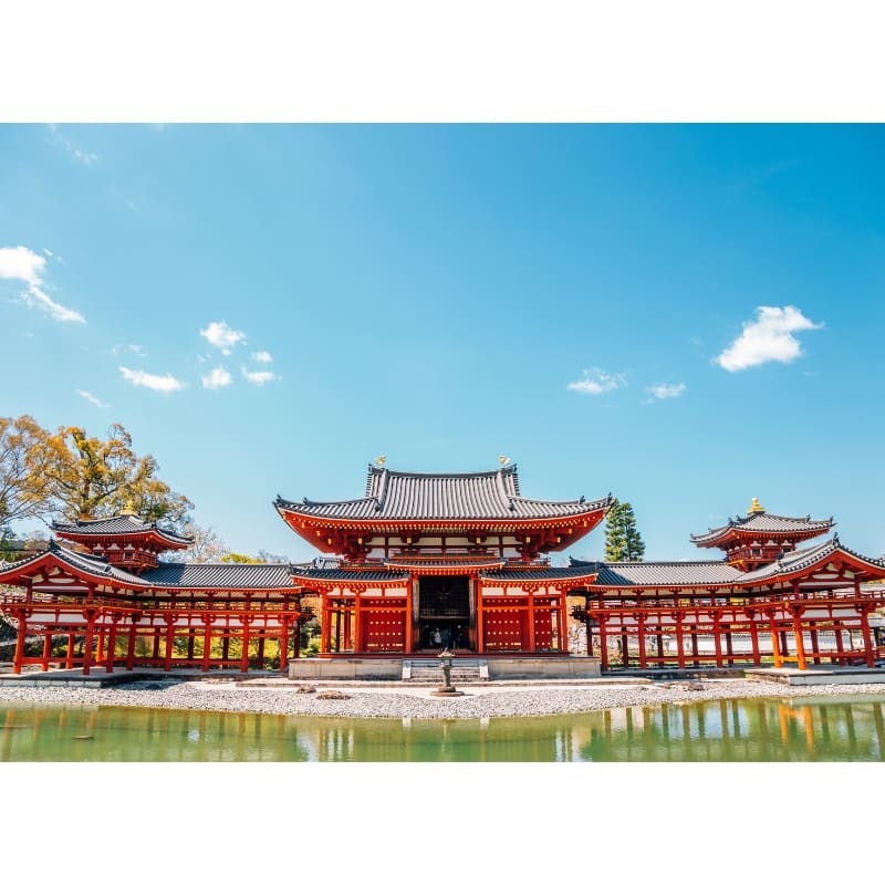 Modello giapponese in miniatura - Tempio Byōdō-in