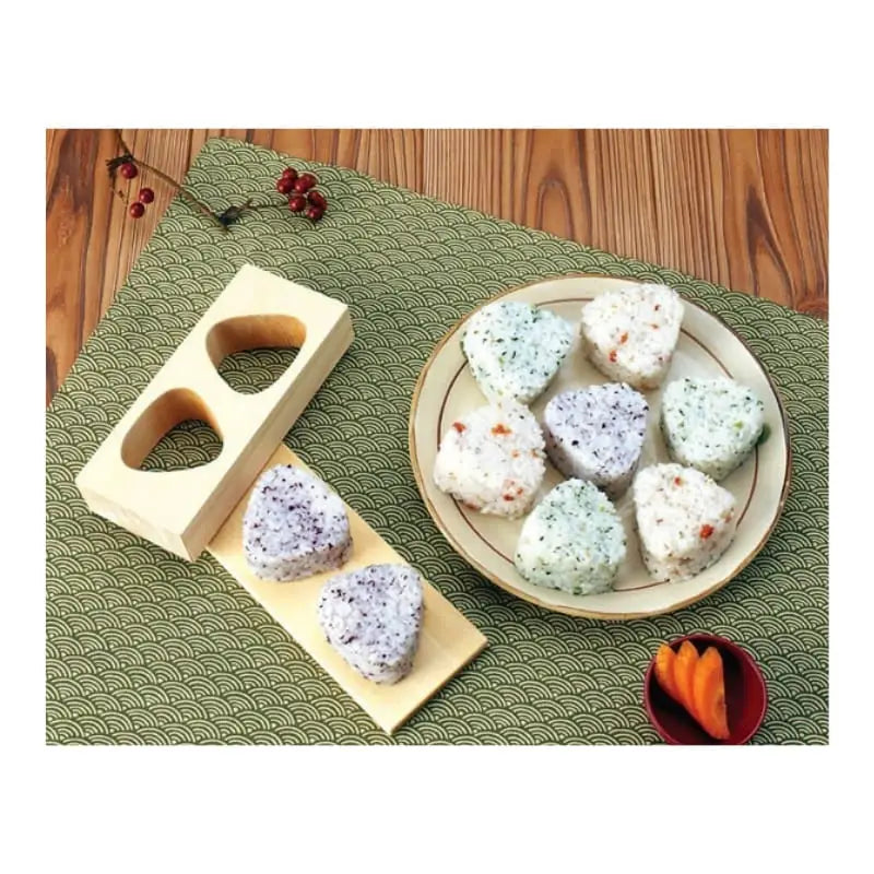 Onigiri Duo Legno Stampo Hinoki