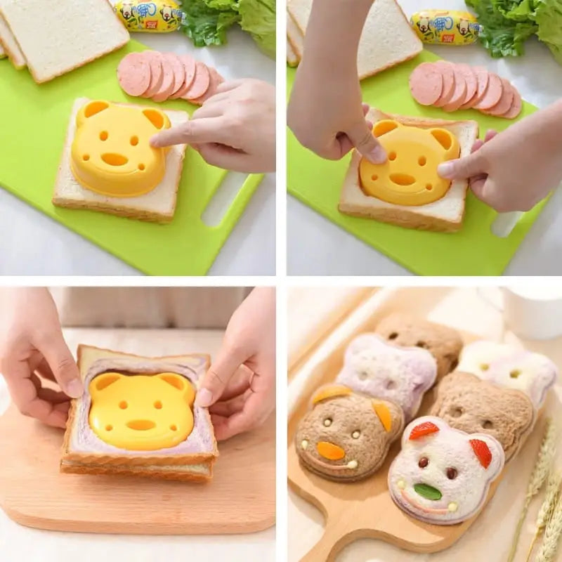 Sando Testa d'orso Stampo a sandwich
