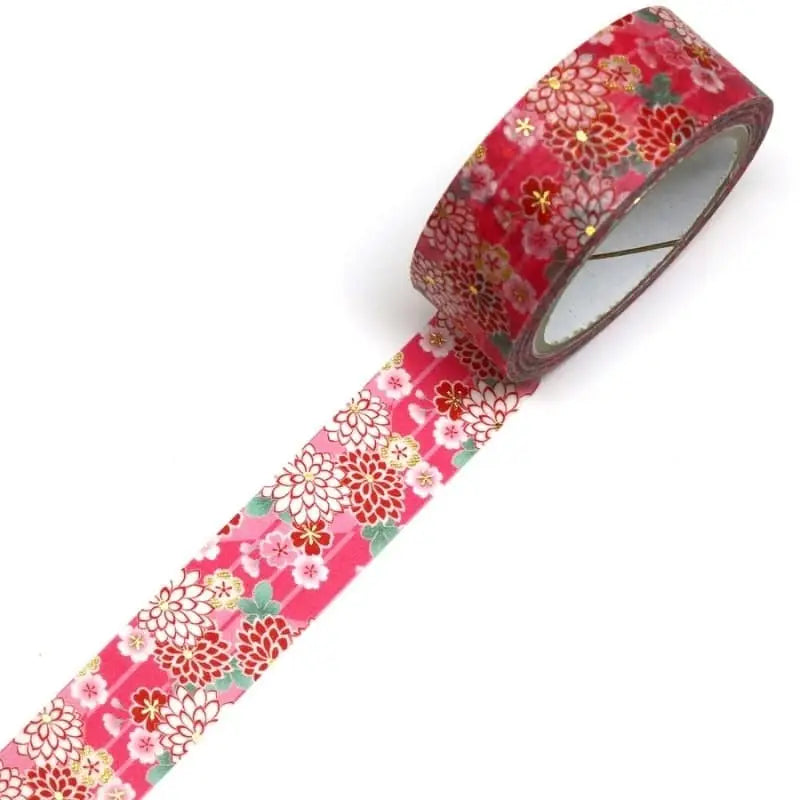 Nastro Washi giapponese Kiku Sakura