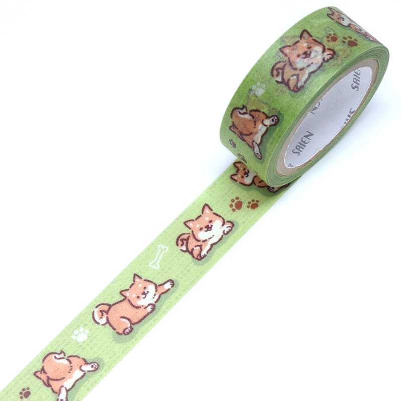 Nastro Washi giapponese Shiba Inu