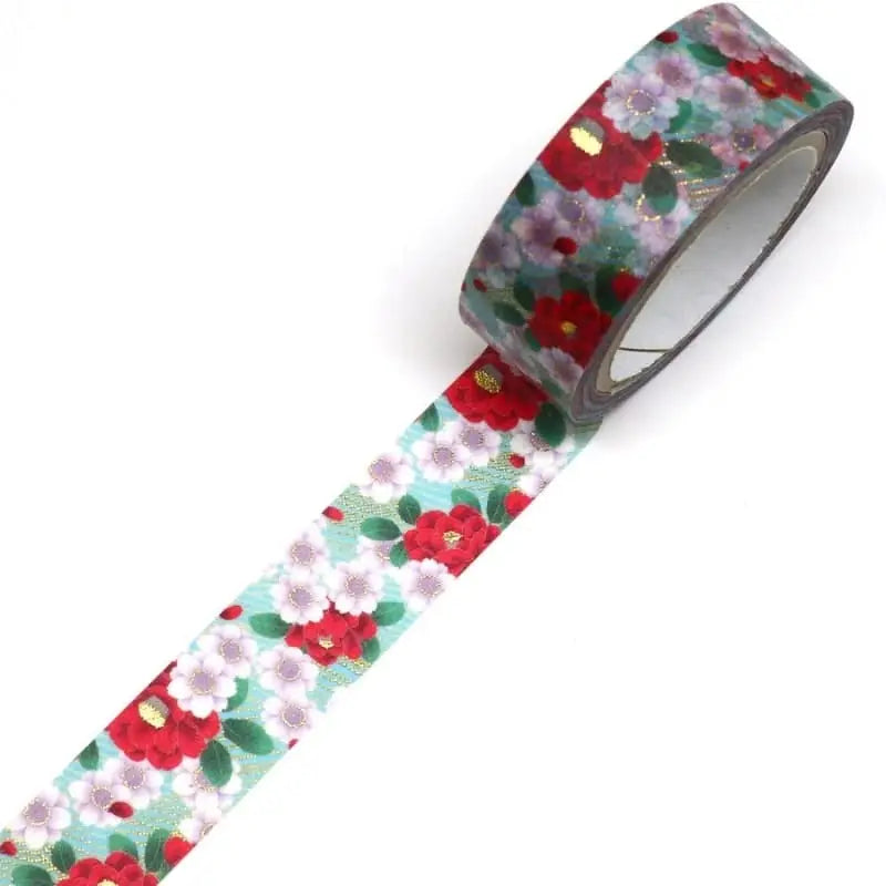 Nastro Washi giapponese Tsubaki