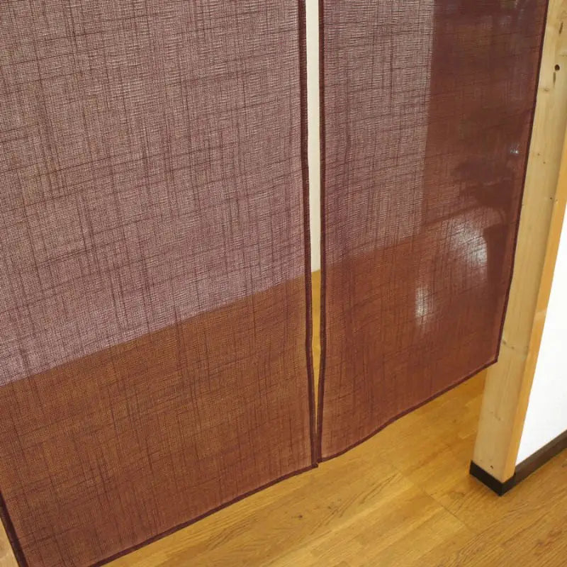 Noren Japanese Enso Brown - 85 x 150 cm