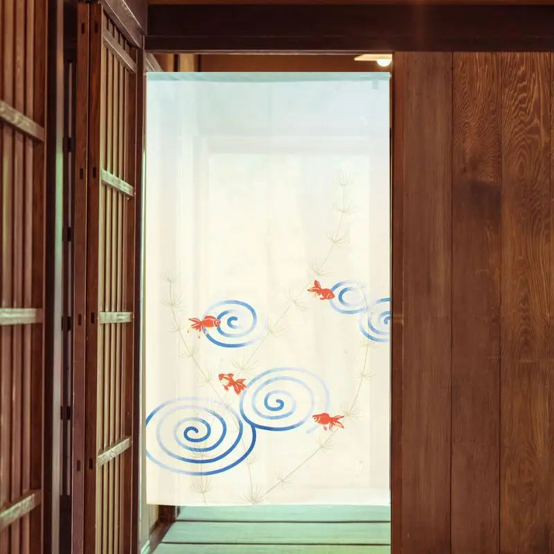 Noren Japanese Kingyo - 85 x 150 cm