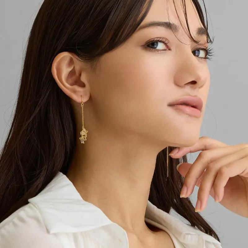 Orecchini a forma di pesce rosso