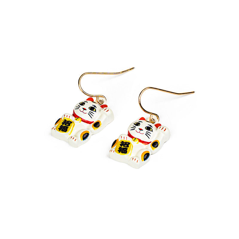 Orecchini Giapponesi - Maneki Neko