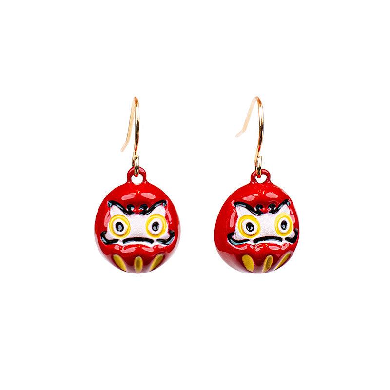 Orecchini Giapponesi - Piccolo Daruma