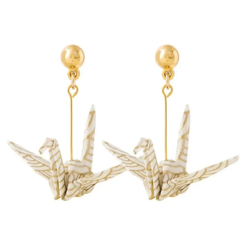 Orecchini Origami d'oro