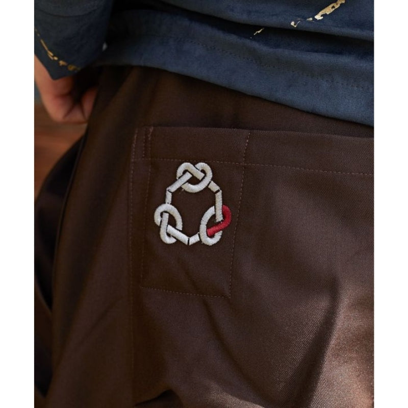 Pantaloni da uomo in stile giapponese