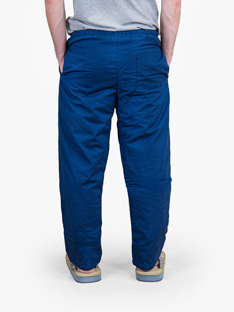 Pantaloni Giapponesi da Uomo – Trapuntati Blu