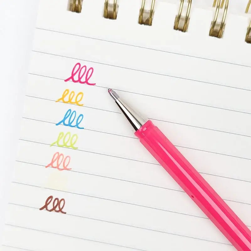 Penne colorate originali Pentel Mattehop + Set di dolciumi