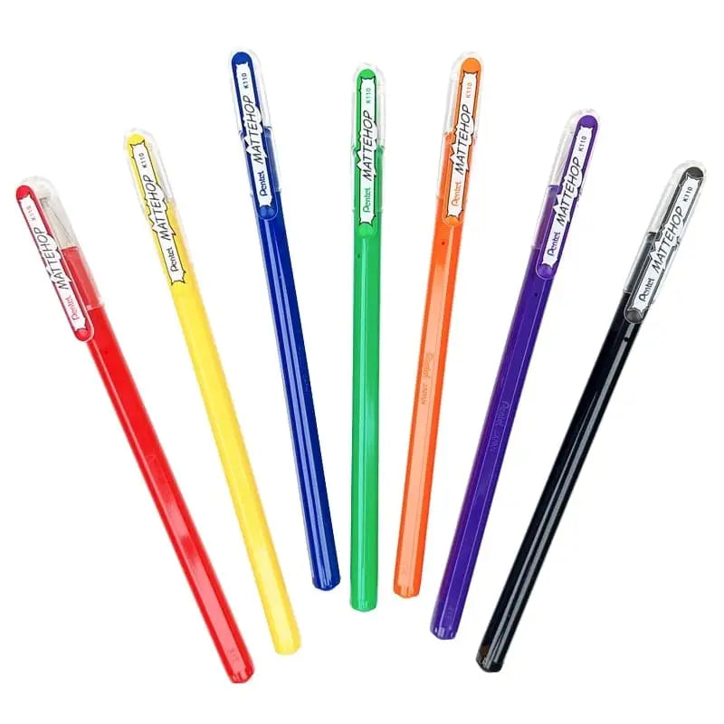 Penne colorate Pentel Mattehop Original Set