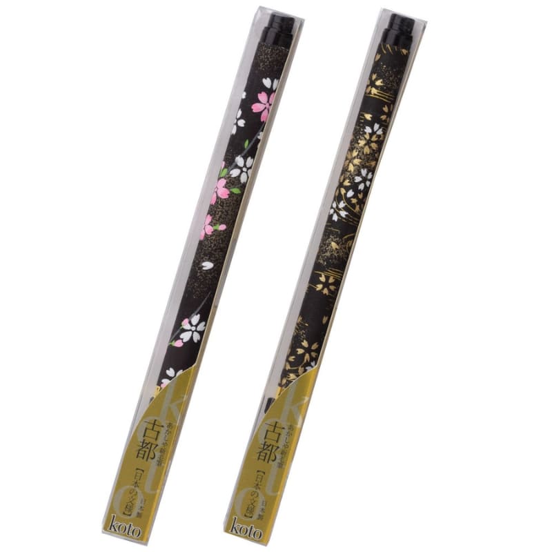 Pennello Koto Manico in carta Washi nera