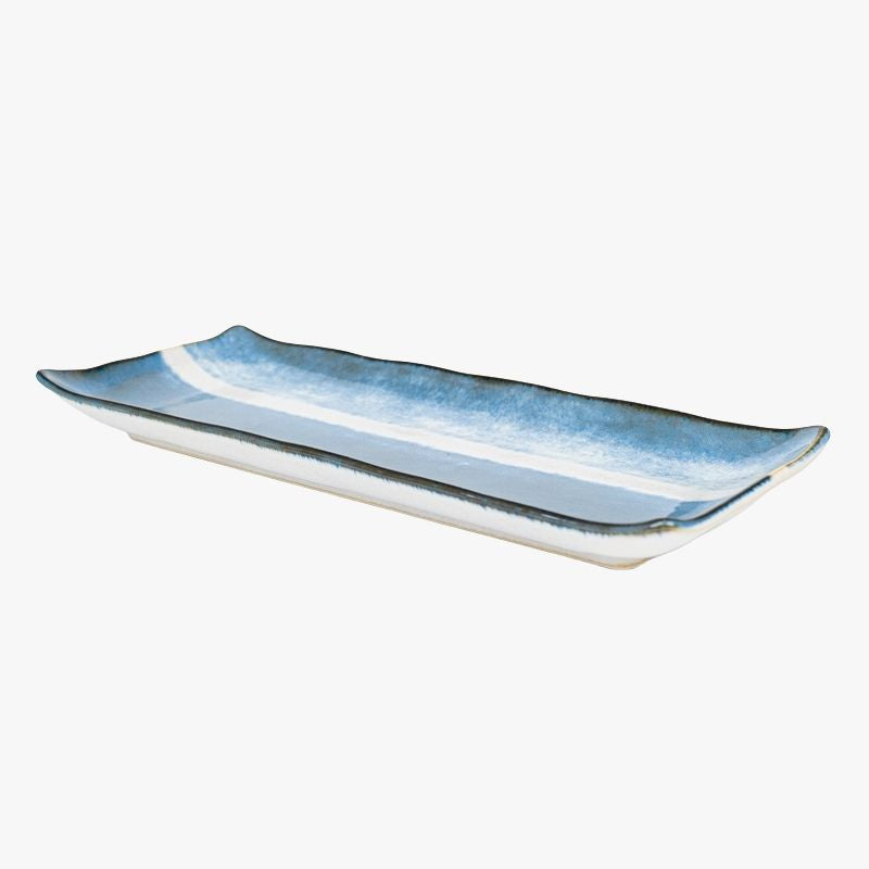 Piatto Rettangolare Giapponese – Blu