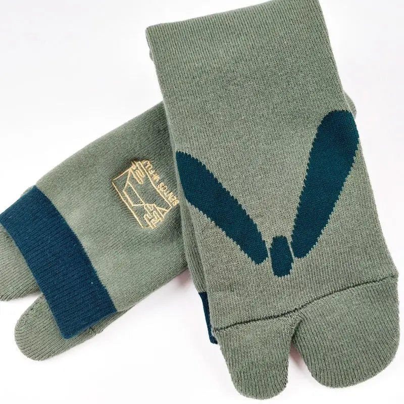 Calze giapponesi con pinze - Verde - EU 37-42