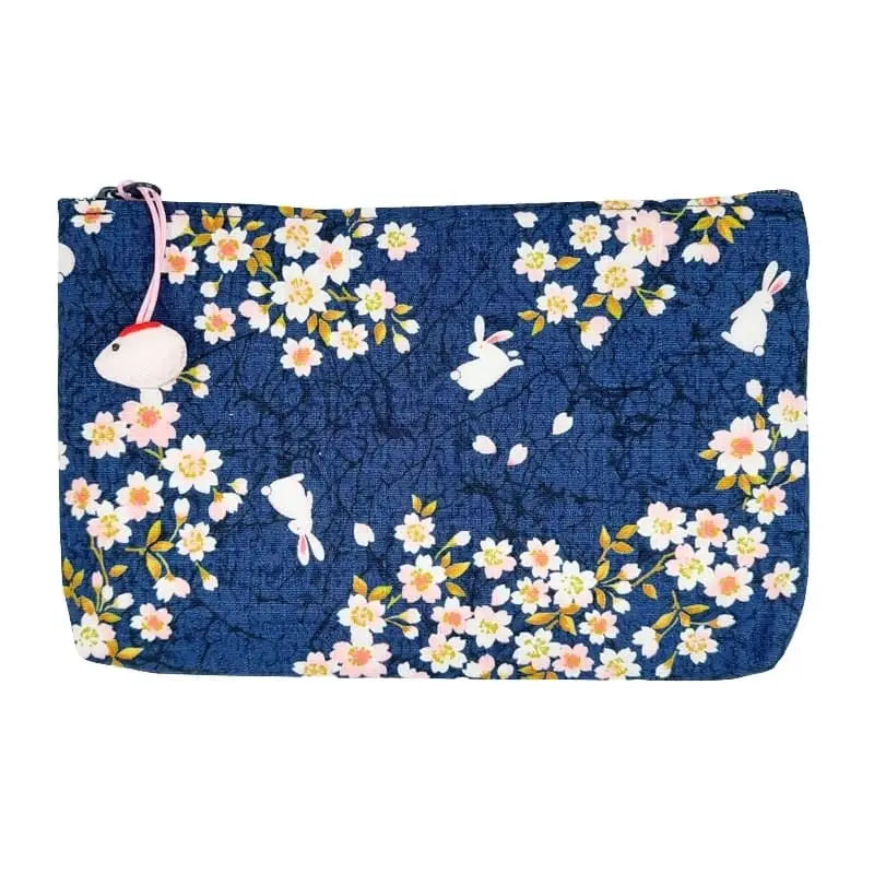 Pochette giapponese Usagi Sakura Blu