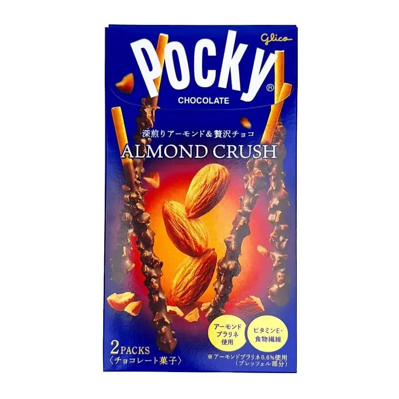 Pocky al cioccolato con bolle di mandorla