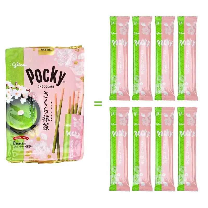 Pocky Biscotto Stick Sakura Matcha