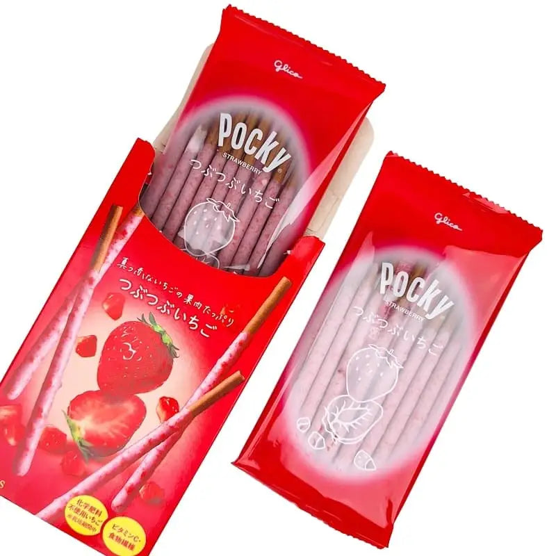Pocky cioccolato e fragola