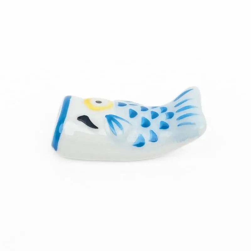 Poggiabacchette giapponese Koinobori blu