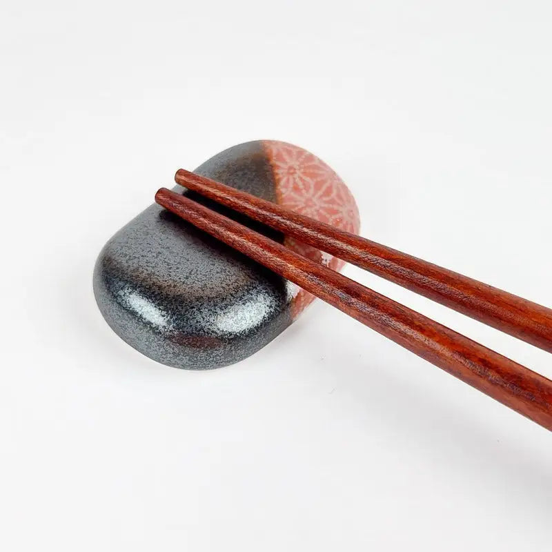 Portabacchette in ceramica Rosso