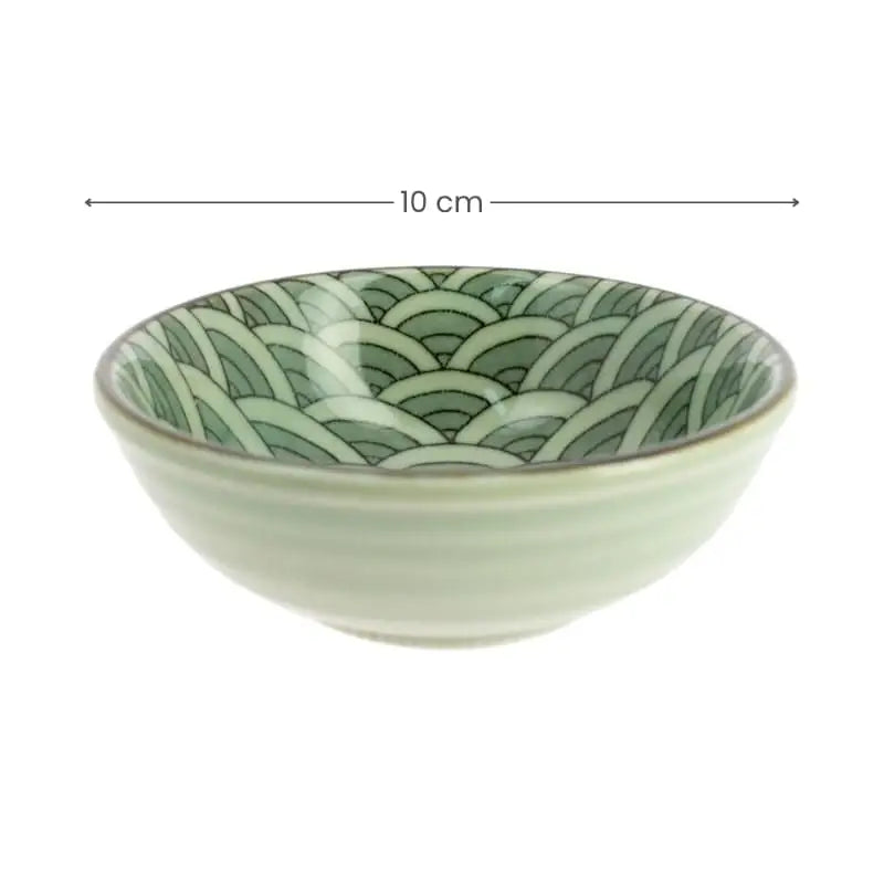 Portaincenso in ceramica Wave Seigaiha