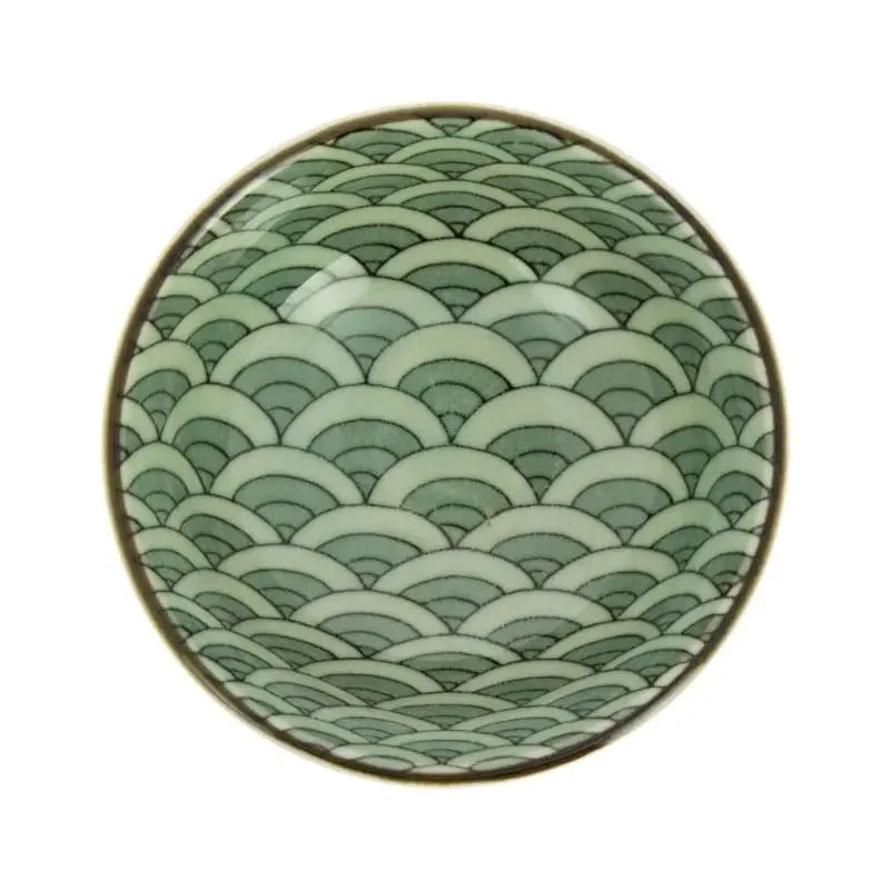 Portaincenso in ceramica Wave Seigaiha