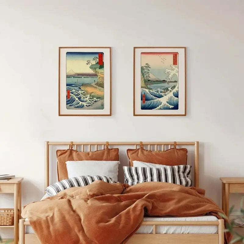 Poster con stampa giapponese - 30 x 40 cm