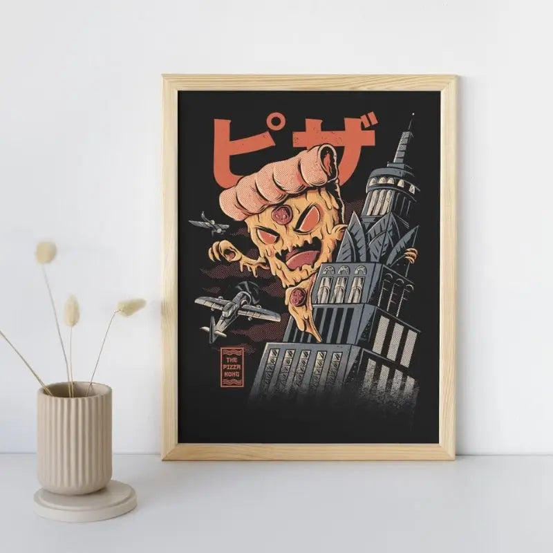 Poster giapponese di Godpizza - A3