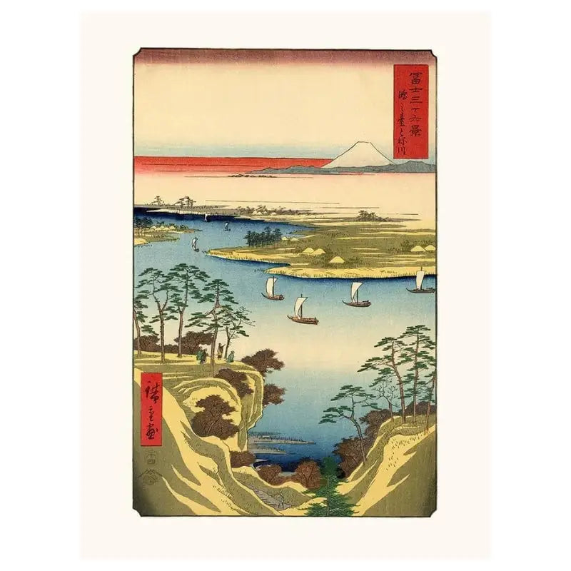 Poster giapponese Hiroshige - A3